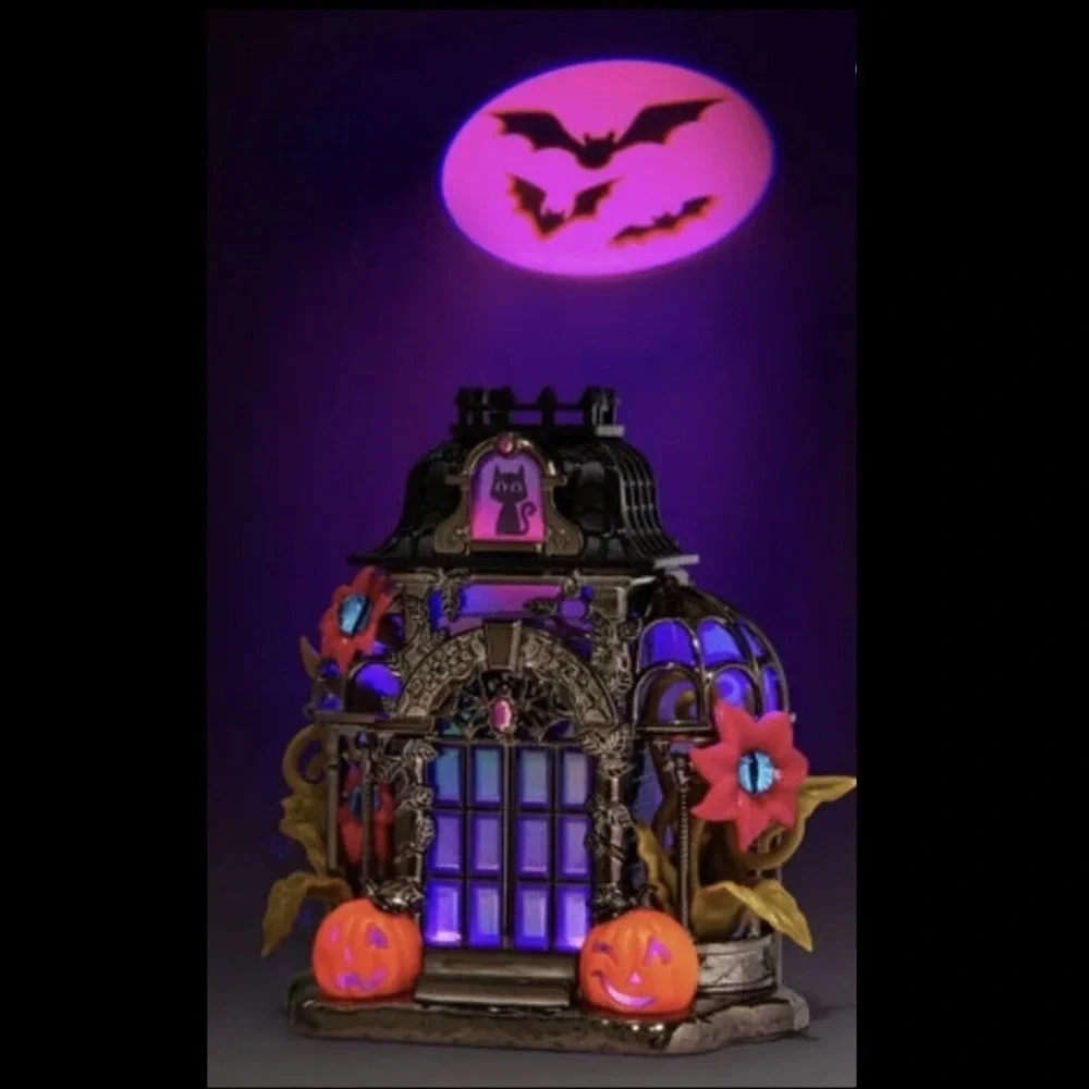 Bath & Body Works Wallflower Plug-In 2021 Halloween Haunted House Projector Bats - Picture 8 of 8